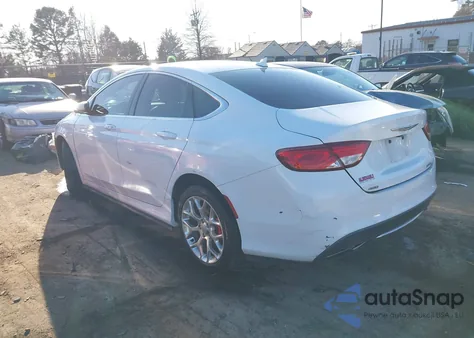 2015 Chrysler 200 C from USA, damaged, VIN 1C3CCCEG0FN530271